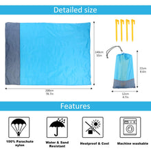 Load image into Gallery viewer, Washable Waterproof Outdoor Picnic Mat Camping Pad